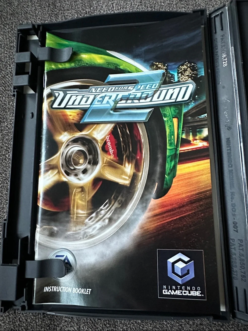 Nintendo GameCube Need for Speed Underground 2 (EA) - Black/Gold